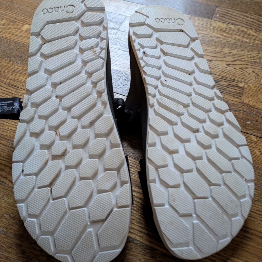 Black Chaco Lowdown Sandal Slide - Picture 4 of 5